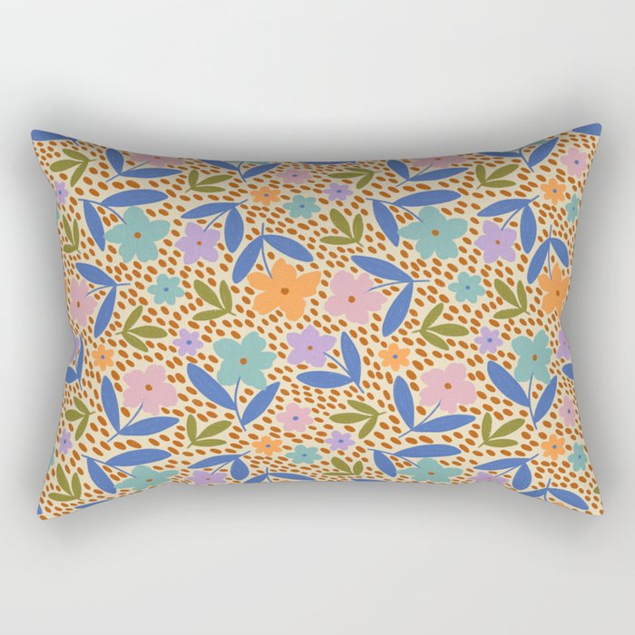 Vintage Garden  Rectangular Pillow Gallery Image 2
