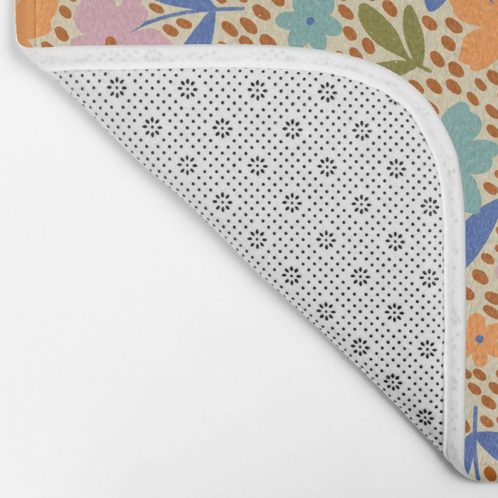 Vintage Garden  Bath Mat Gallery Image 2