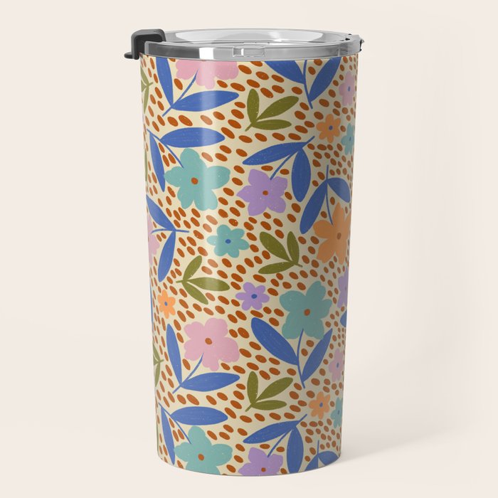 Vintage Garden  Travel Mug Gallery Image 3