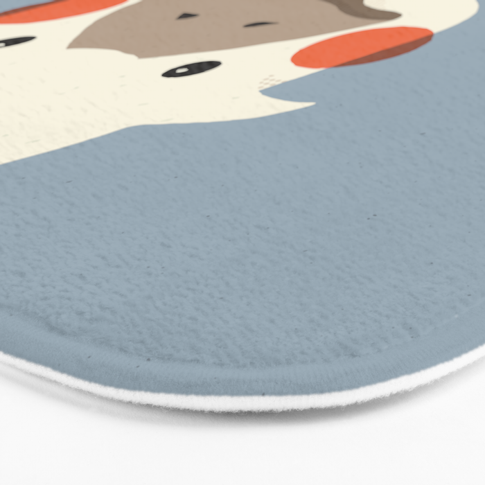 Emu, Animal Portrait Bath Mat Gallery Image 3