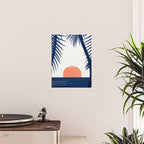 Winter Sunset / Abstract Landscape Poster Gallery Image 2