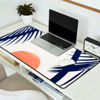 Winter Sunset / Abstract Landscape Desk Mat Gallery Image 2