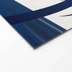 Winter Sunset / Abstract Landscape Welcome Mat Gallery Image 2
