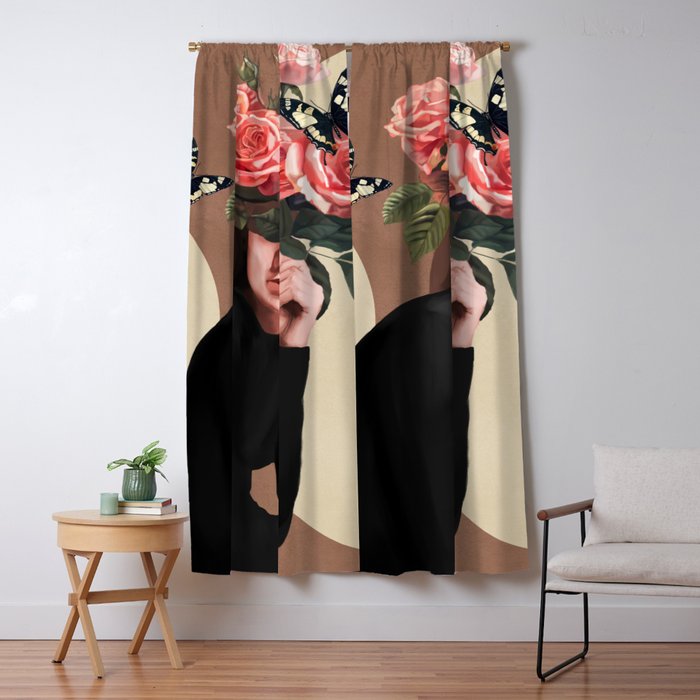 Whispers of the Garden Window Curtain Gallery Image 5