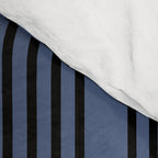 Abstraction_NEW_SUN_BLUE_LINE_POP_ART_Minimalism_0222A Comforter Gallery Image 4