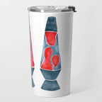 Retro Vibes - Warm Palette Travel Mug Gallery Image 2