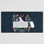 Unicorn Garden Desk Mat Gallery Image 1