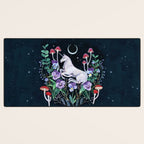Unicorn Garden Desk Mat Gallery Image 3