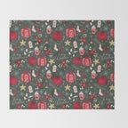 Merry Christmas Throw Blanket Gallery Image 2