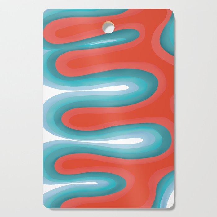 Radiating curves Cutting Board Gallery Image 1