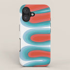 Radiating curves iPhone Case Gallery Image 1