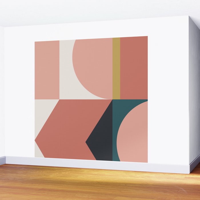 Maximalist Geometric 02 Wall Mural Gallery Image 2