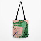 Jungle Crocodile Tote Bag Gallery Image 2