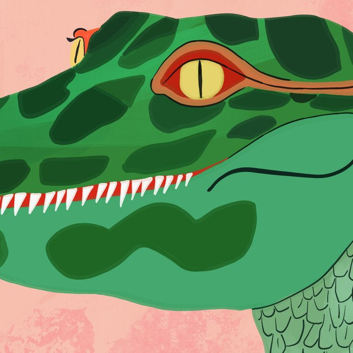 Jungle Crocodile Coffee Mug Gallery Image 2