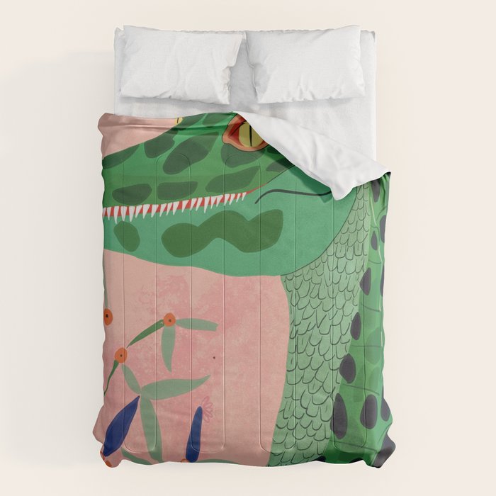 Jungle Crocodile Comforter Gallery Image 6