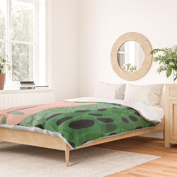 Jungle Crocodile Duvet Cover Gallery Image 2