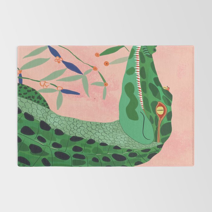 Jungle Crocodile Rug Gallery Image 2