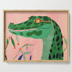 Jungle Crocodile Serving Tray Gallery Image 1