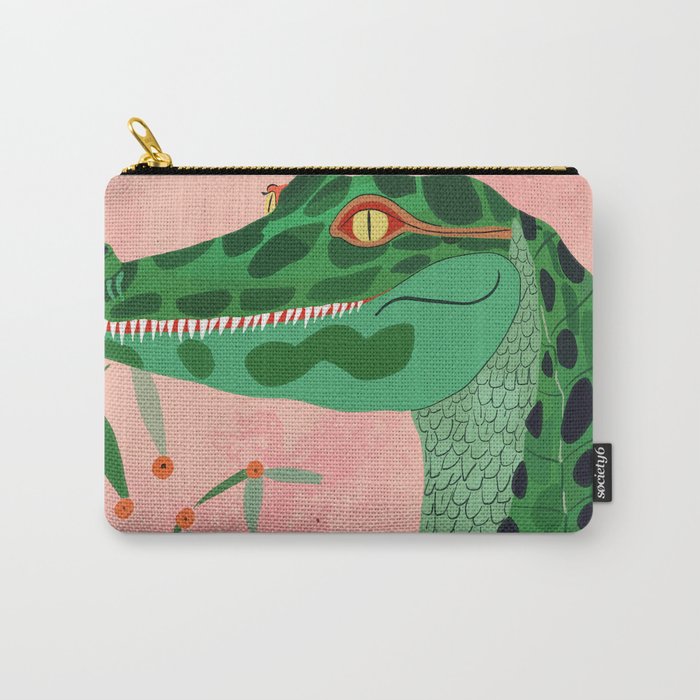 Jungle Crocodile Carry All Pouch Gallery Image 1