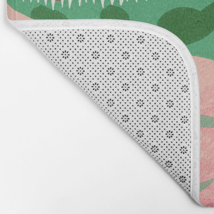 Jungle Crocodile Bath Mat Gallery Image 2