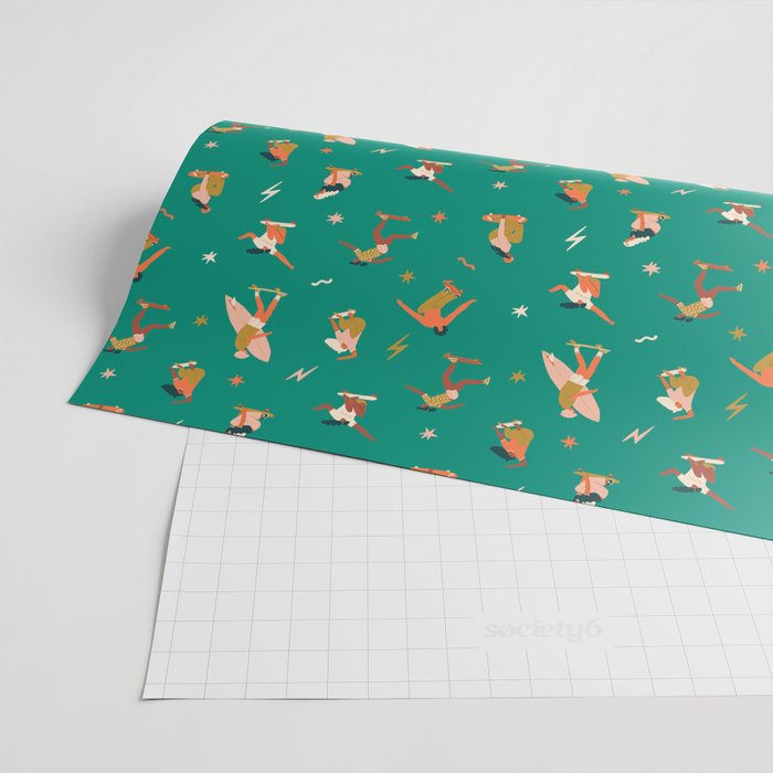 Skatepark Wrapping Paper Gallery Image 2