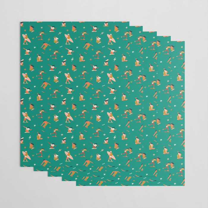 Skatepark Wrapping Paper Gallery Image 3