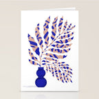 Foliage Blue Stationery Card Gallery Image 2