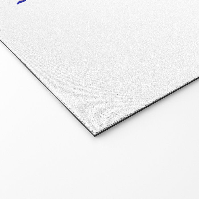 Foliage Blue Welcome Mat Gallery Image 2