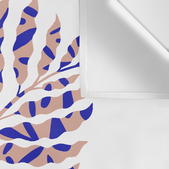 Foliage Blue Wall Tapestry Gallery Image 3