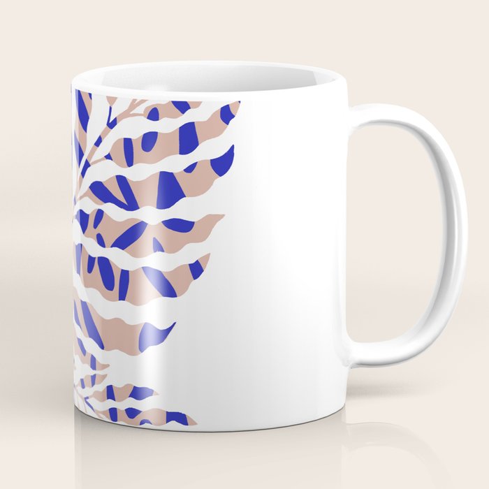 Foliage Blue Coffee Mug Gallery Image 1