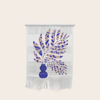 Foliage Blue Wall Hanging Gallery Image 1