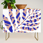 Foliage Blue Credenza Gallery Image 1