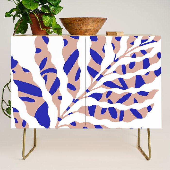 Foliage Blue Credenza Gallery Image 1
