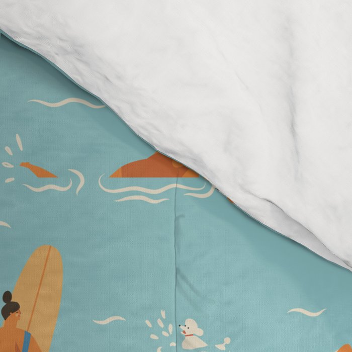 Blue Hawaii Comforter Gallery Image 4