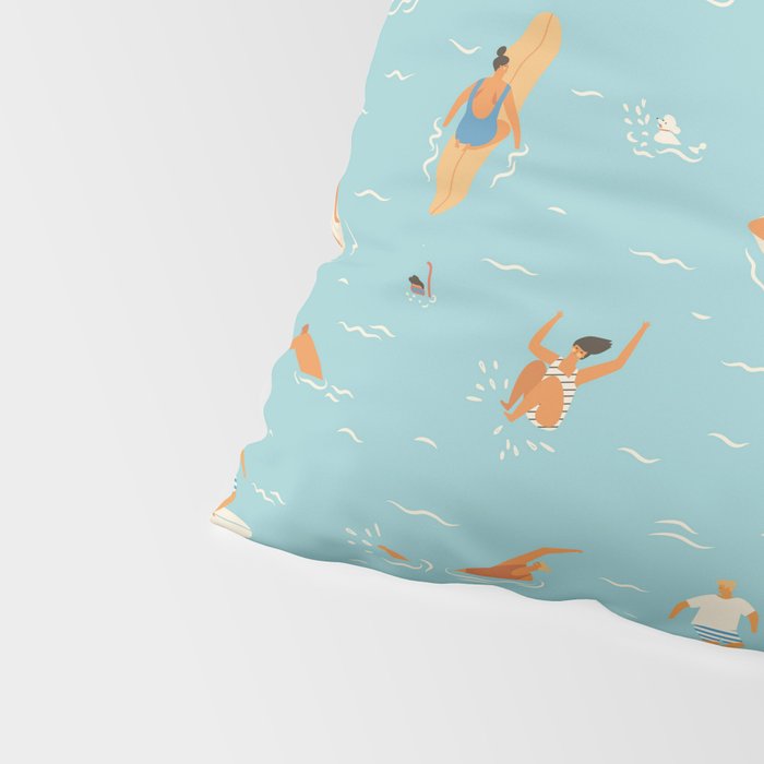 Blue Hawaii Pillow Sham Gallery Image 4