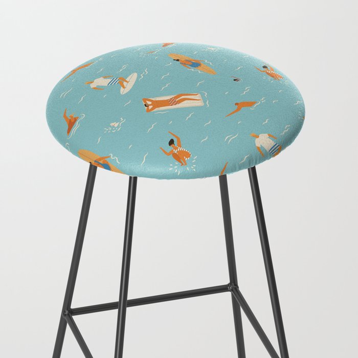 Blue Hawaii Stool Gallery Image 2