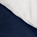 Navy Red Red Horizontal Stripes Comforter Gallery Image 4