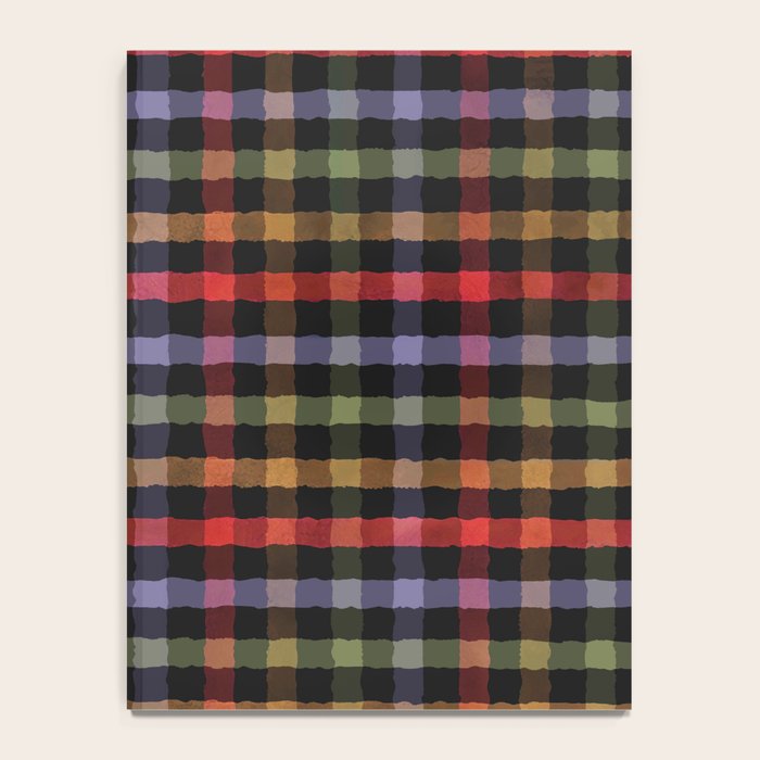 Boho Checkered Deep Palette Notebook Gallery Image 4