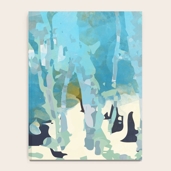 abstract forest in pastels Notebook Gallery Image 4