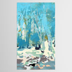 abstract forest in pastels Tablecloth Gallery Image 2