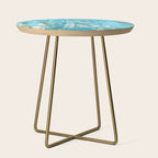 abstract forest in pastels Side Table Gallery Image 1