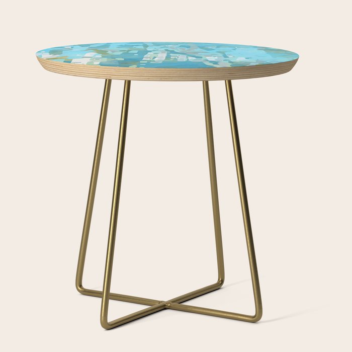 abstract forest in pastels Side Table Gallery Image 1