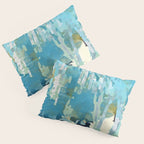 abstract forest in pastels Pillow Sham Gallery Image 3