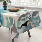 abstract forest in pastels Tablecloth Gallery Image 3