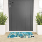 abstract forest in pastels Welcome Mat Gallery Image 3
