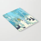abstract forest in pastels Notebook Gallery Image 2