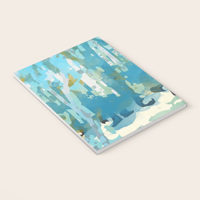 abstract forest in pastels Notebook Gallery Image 3