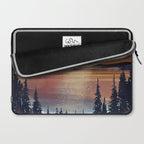 Summer Lake Sunset Laptop Sleeve Gallery Image 2