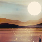 Summer Lake Sunset Coffee Mug Gallery Image 2