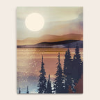 Summer Lake Sunset Notebook Gallery Image 4